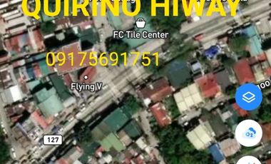 Commercial Vacant Lot along Quirino Highway Quezon City