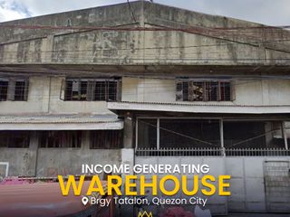 For Sale Income Generating Warehouse in Brgy Tatalon Quezon City
