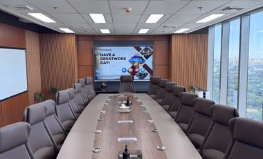 20 Seater Board Room in Mega Tower, Mandaluyong