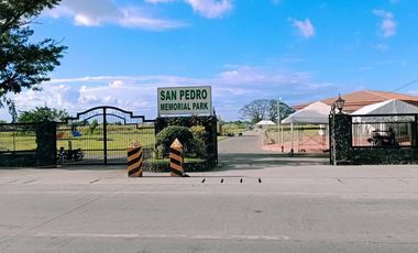 Memorial Lots Davao City For Sale at San Pedro Memorial Park