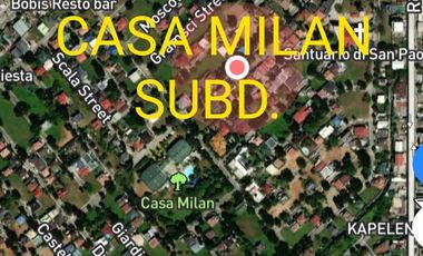 CASA MILAN LOT FOR SALE NEAR CLUBHOUSE