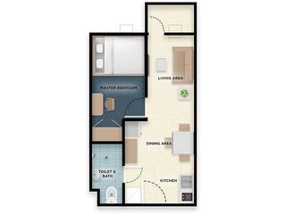 1BR w/ Balcony Low-Rise Condo Unit for Sale in Kawit, Cavite | Westwind at Lancaster New City
