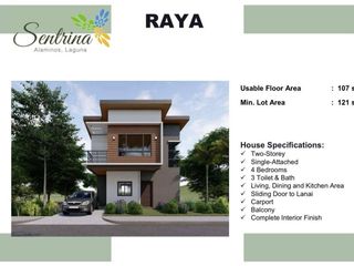 4Bedroom Single Attached in Sentrina Alaminos-Raya Model