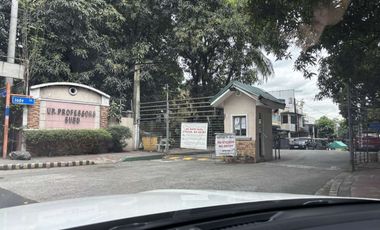 UP PROFESSORS SUBDIVISION Vacant lot congressional avenue extension townhouse