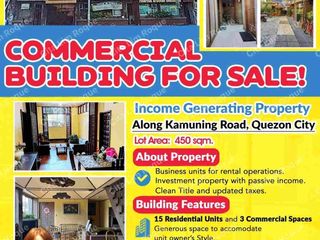 For Sale: Commercial Building Along Kamuning Road in Quezon City