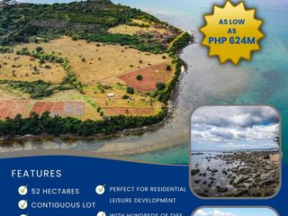 52 Hectares Breathtaking Sea View Lot For Sale in Bagac, Bataan