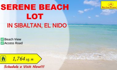 Private Beachfront Property in El Nido for sale | White Sand & Sea View