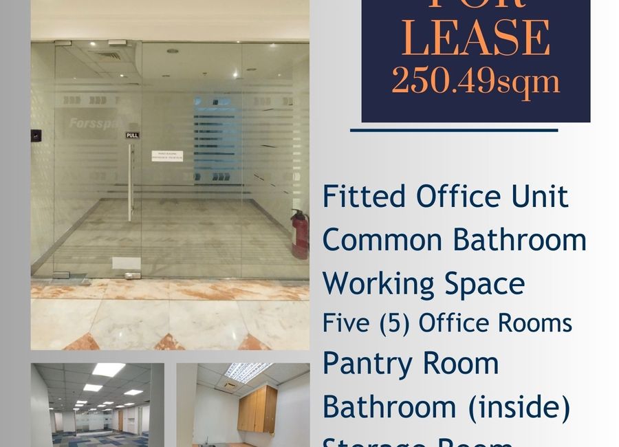 Image showcasing Office For Lease: 250.40sqm Penthouse B Prince Bldg., Legaspi Village ...
