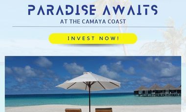 200 sqm Residential Lot for Sale in Camaya Coast Quinawan Bagac, Bataan
