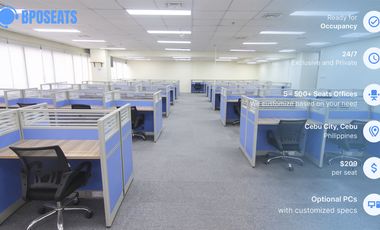 60-seat Corporate Office in Ayala Center Cebu Tower, Cebu City