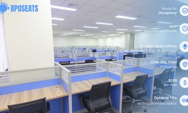 70-seat Executive Office Suite in Ayala Center Cebu Tower, Cebu City