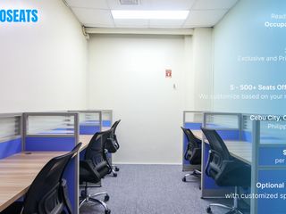 Business Center Office Suite with Fully Serviced Setup in Cebu Business Park | P11,900/seat/month