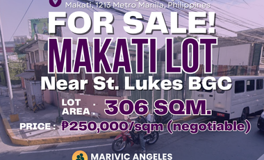MAKATI RESIDENTIAL/COMMERCIAL LOT FOR SALE
