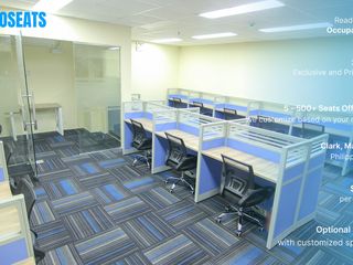 Commercial BPO Office Space for Rent in Marquee Mall Angeles Pampanga | Fully Furnished Serviced Office | ₱8,600/seat/month