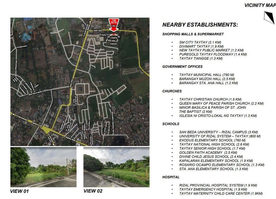 Highway 2000, Highway 2000 Taytay Rizal Community Association, San Juan, Taytay, Rizal image 3