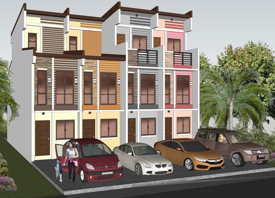 4.2M, 3 bedroom Quadruplex House for sale at URDUJA VILLAGE, Caloocan ...