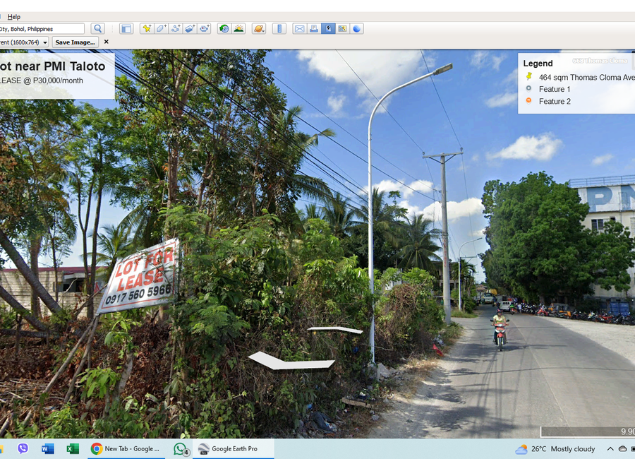 Commercial Lot for Lease near PMI Taloto Campus Tagbilaran Bohol ...