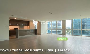 3BR Condo for Sale in Rockwell The Balmori Suites Makati