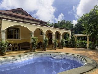 New Manila, 6BR with pool and 10 Car Garage House and Lot in QC FOR SALE