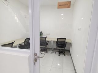 Sewa Kantor Private Office 4Pax hanya 3,5jt/Bln di Petojo dekat Monas