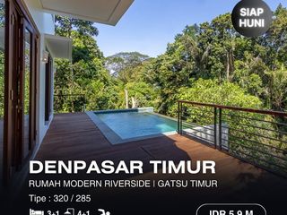 Rumah Los Sungai Sekar Tunjung Kesiman Denpasar Bali