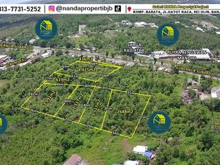 tanah usaha 1,4Ha pinggir jl.gubernur subardjo lianganggang