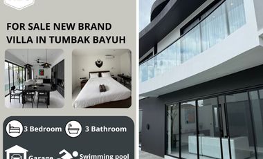 FOR SALE NEW BRAND VILLA TUMBAK BAYUH PERERENAN