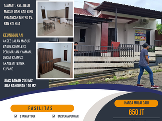 Dijual Perumahan 2 Unit