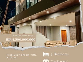 FOR SALE VILLA BRAND NEW FREEHOLD MUNGGU RICE FIELD VIEW