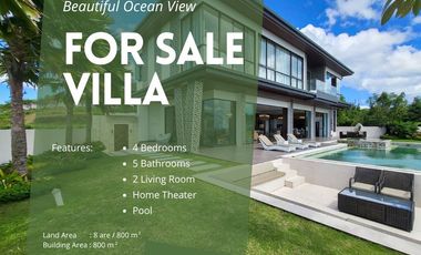 DIJUAL VILLA DENGAN VIEW YANG SUPER CANTIK LOKASI JIMBARAN BADUNG BALI