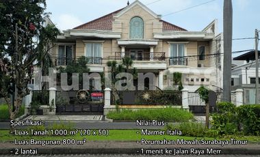 Rumah Mewah Araya Puri Galaxy Galaxi Bumi Permai Tahap 1 Surabaya