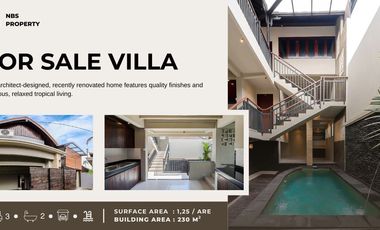 DIJUAL VILLA UKURAN LUAS DAN MEWAH DI KEROBOKAN BADUNG BALI