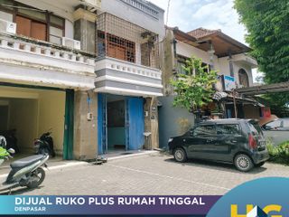 DIJUAL RUMAH TINGGAL DENGAN RUKO 2.5 LANTAI DI GUNUNG AGUNG, DENPASAR