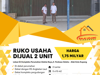 Dijual Ruko 2 Unit
