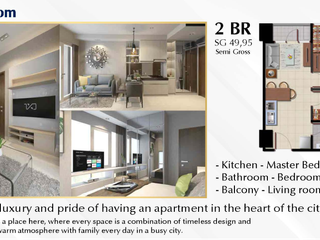 Jual Murah Apartemen B Residence Grogol Jakarta Barat