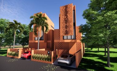 Villa Modern Contemporal Kayu Tulang Canggu Bali