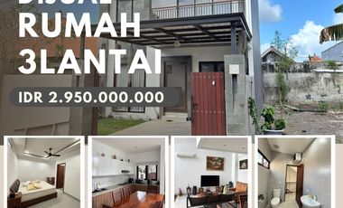 DIJUAL RUMAH 3 LANTAI MODERN EKSLUSIF & SIAP HUNI PERUMAHAN NUSA DUA