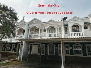 Rumah 2 Lantai Cluster West Europe Greenlake City Type 8x15 Best Price