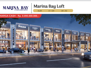 Rukan 2 Lantai Marina Bay di PIK 2