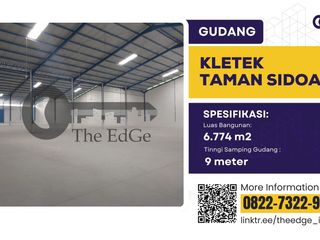 New Gress Warehouse Coming Soon Taman Sidoarjo 5 Minutes to Waru Toll