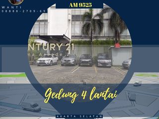 Gedung 4 Lantai Siap Guna di Ragunan Jakarta selatan