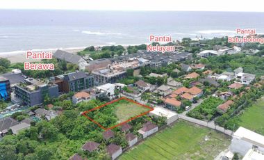 DIJUAL TANAH AREA PREMIUM JALAN KAKI KE PANTAI BERAWA