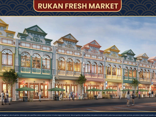 Rukan Fresh Market 2 Lantai Kota Bagan di PIK 2