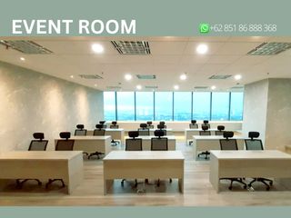 Sewa Event Room Premium dengan View Kota dari Lantai 26 di Jakarta Pusat!