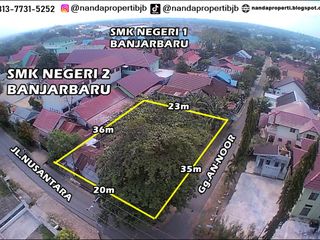 tanah HOOK 750m2 strategis samping smkn2 bjb