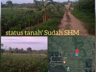 Dijual lahan  tanah dekat obyek wisata Rumah Budaya Sumba, Tambolaka