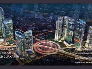 Kantor Ciputra World Jakarta 2 luas 1400 m2 (1 lantai)