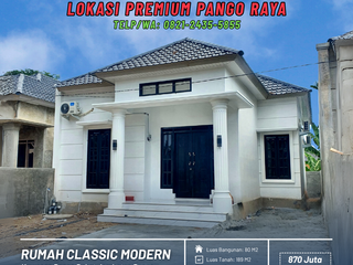 Dijual Rumah Classic di Pango Raya Dibelakang Kantor PUPR - Hanya 300 Meter ke Jalan Raya!