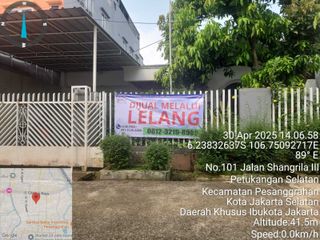 Di lelang Rumah Perum Shangrila 1, Pasanggarahan, Jakarta selatan