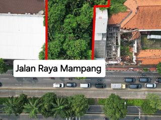 Termurah lahan mampang pinggir jalan strategis harga Njop